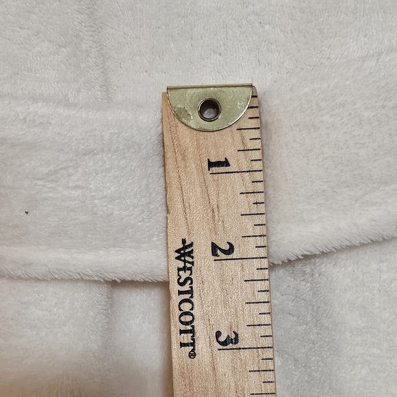 Lauren Ralph Lauren 'LRL' Monogram Plush White Robe - Picture 11 of 12